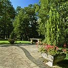 The Mill garden wedding venue location